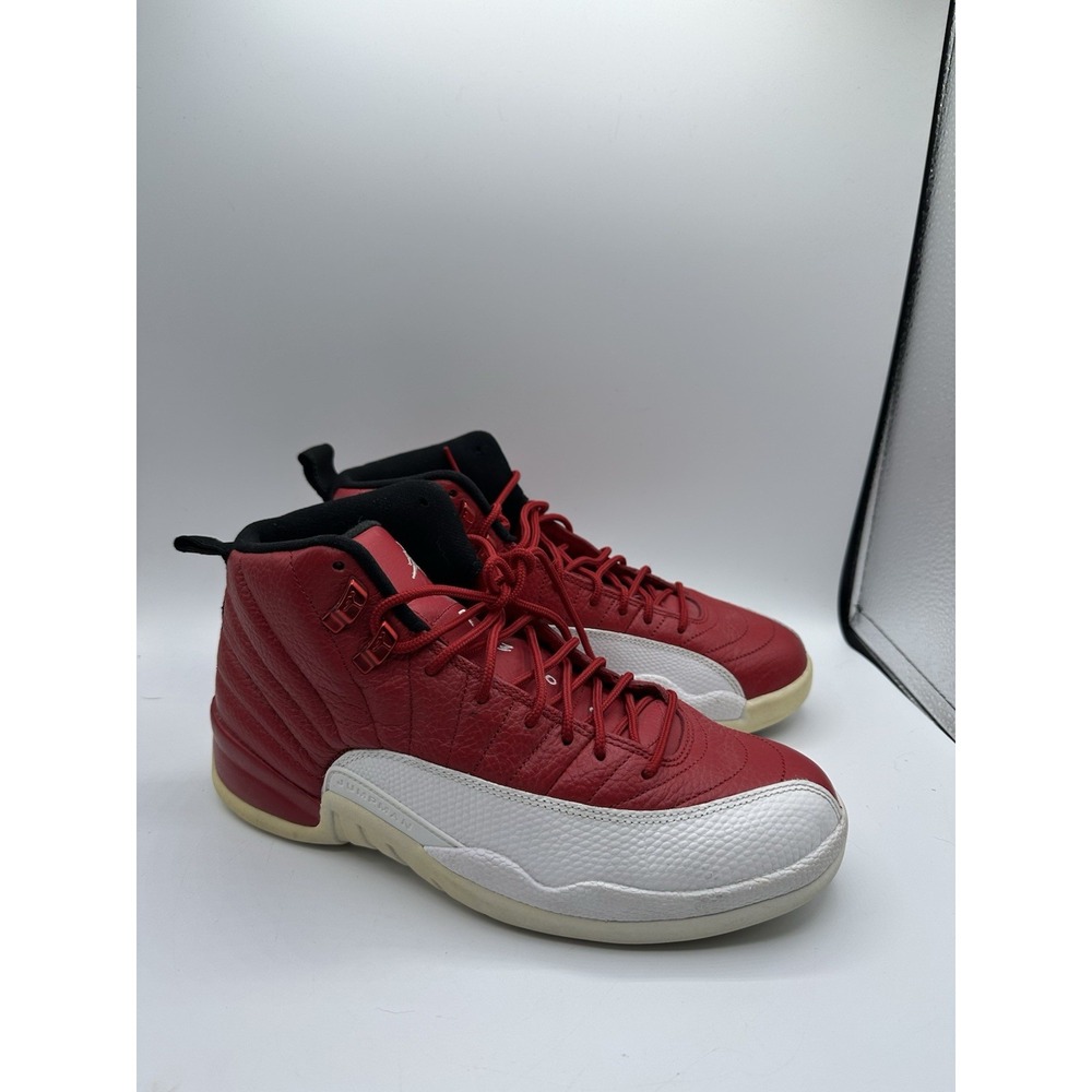 Nike Air Jordan 12 Retro Gym Red White 130690-600 Men's Size 8.5 2016
